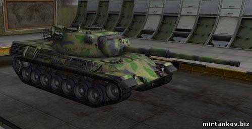 Шкурка для танка Leopard I