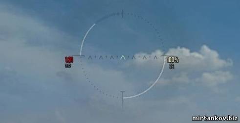 Белый прицел для World of Tanks