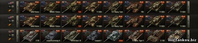 Замена иконок танков World of Tanks