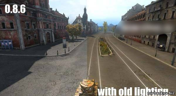 Старое освещение карт в World of Tanks